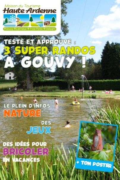 Super tours for children in the municipality of Gouvy (FR - NL) 2023 Super tours for children in the municipality of Gouvy (FR - NL) 2023