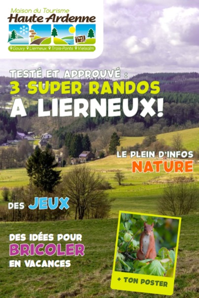 Super Ausflüge für Kinder in der Gemeinde Lierneux (FR - NL) 2023 Super Ausflüge für Kinder in der Gemeinde Lierneux (FR - NL) 2023