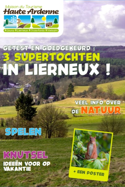 Supertochten voor kinderen in de gemeente Lierneux 2023