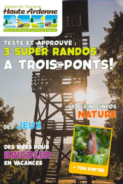 Super tours for children in the municipality of Trois-Ponts 2023 Super tours for children in the municipality of Trois-Ponts 2023