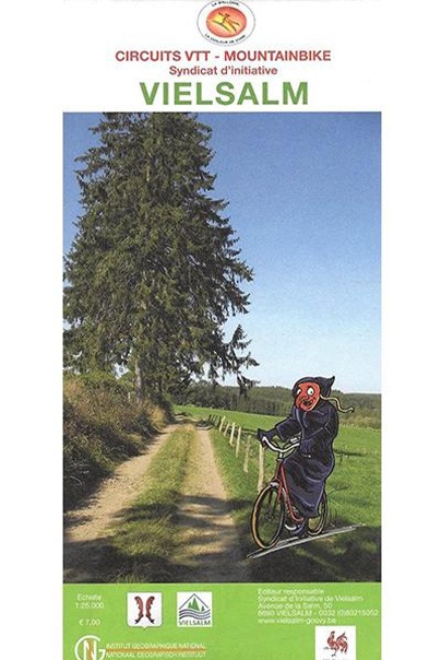 Moutainbikekaart van de gemeente Vielsalm Moutainbikekaart van de gemeente Vielsalm