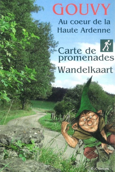 Wandeltochtenkaart van de gemeente Gouvy Wandeltochtenkaart van de gemeente Gouvy