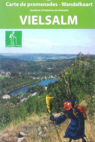 Carte des promenades pédestres de la commune de Vielsalm