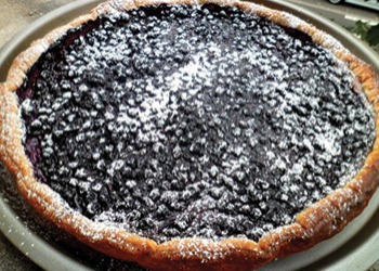 Blueberry tart