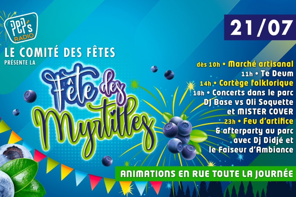 Fête des Myrtilles Fête des Myrtilles