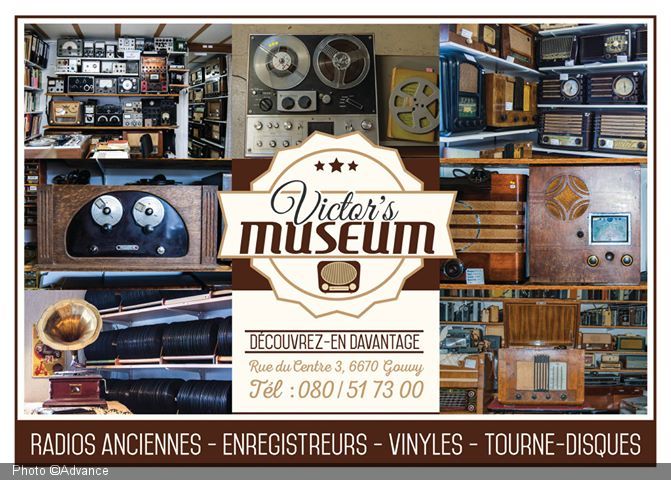 Victor's museum. Collection de radios anciennes