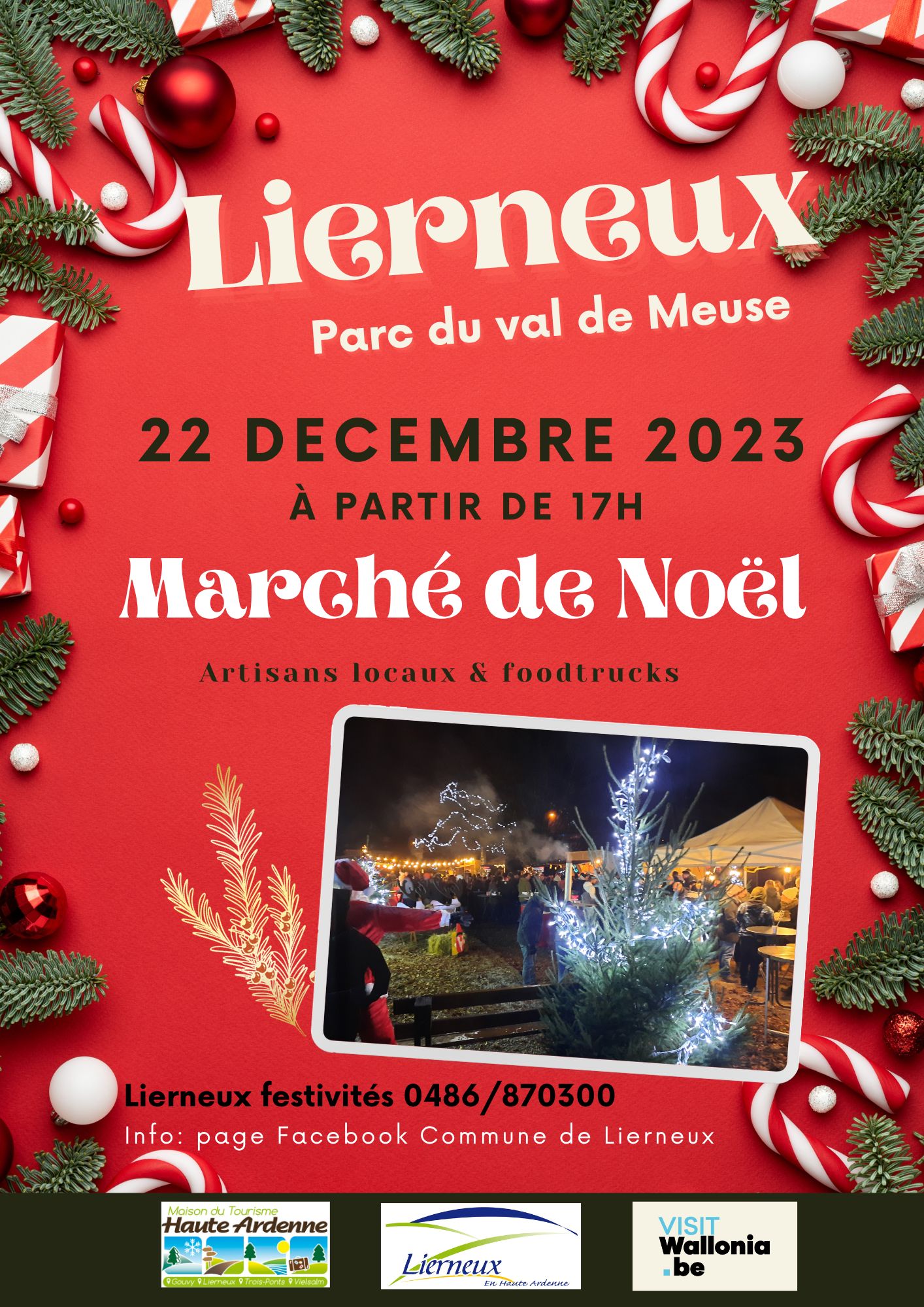Marché de Noël à Lierneux
