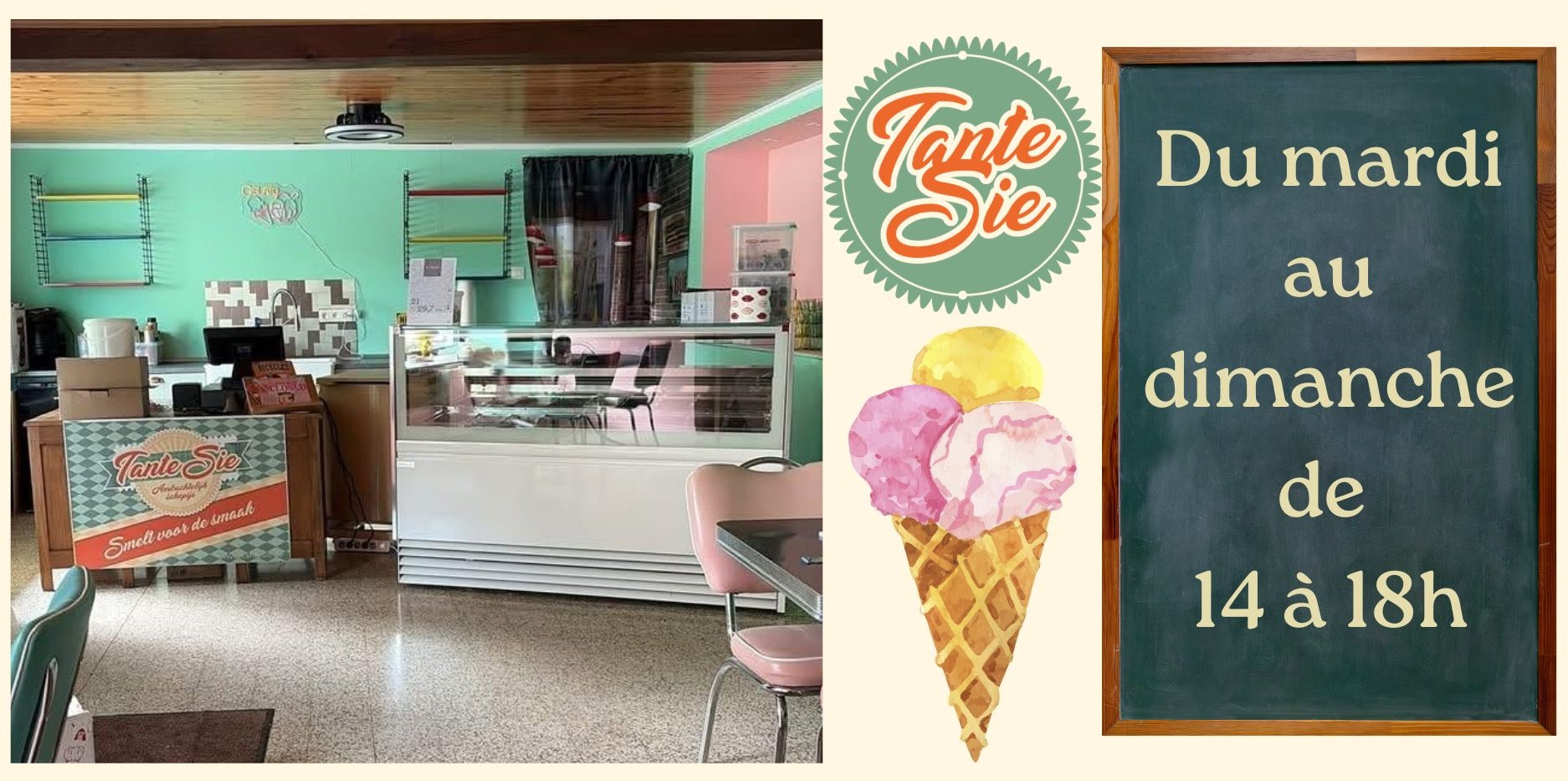 Glaces/ijs Tante Sie